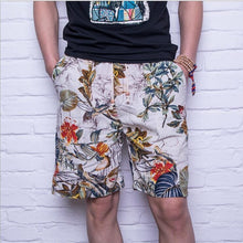 Load image into Gallery viewer, Summer fashion high quality pure cotton linen beach pants