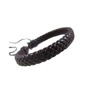 Rope  Men  Hand-woven  Fashion  Bracelet  Bangle  Surfer  Multi-color  Cuff  Adjustable 1 piece  Simple  Leather  Unisex