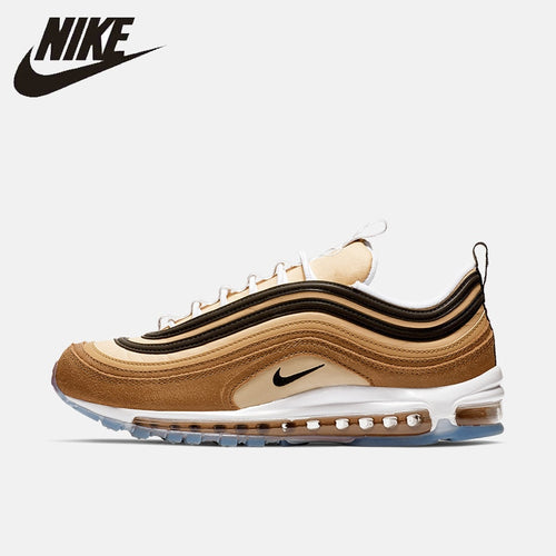 Nike Official Air Max 97 Men's Running Shoes Outdoor Comfortable Non-slip Sports Sneakers # 921826