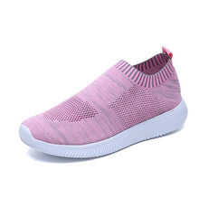 Load image into Gallery viewer, New Women Sneakers Plush Size Fashion Slip On Female Vulcanize Shoes 2019 Breathable Soft Summer Flat Casual Shoes Women VT223