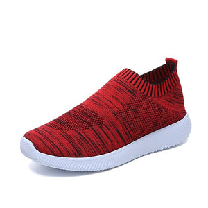 New Women Sneakers Plush Size Fashion Slip On Female Vulcanize Shoes 2019 Breathable Soft Summer Flat Casual Shoes Women VT223